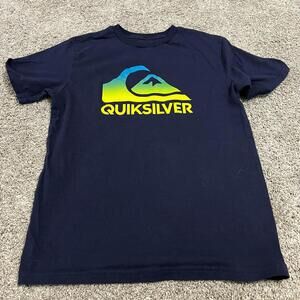 Quiksilver Boys Navy T Shirt size Large